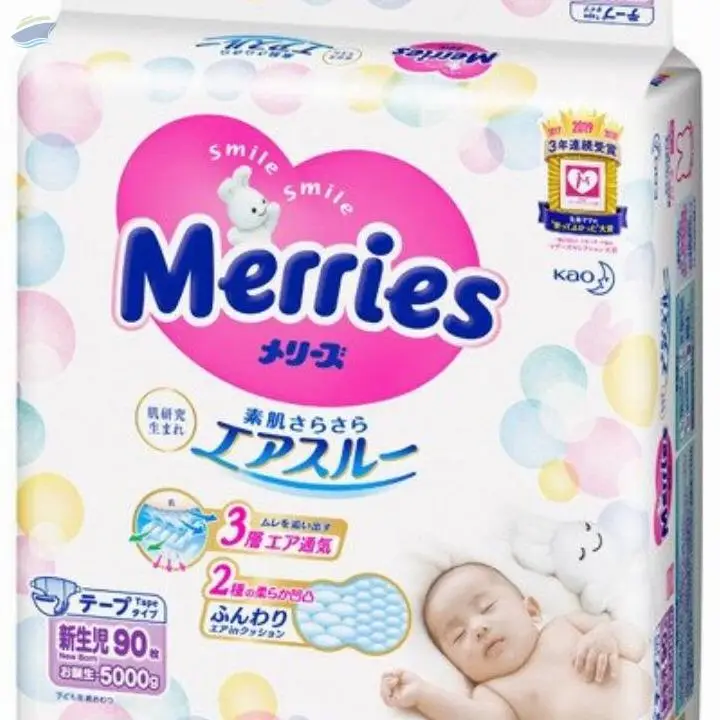 Soft Touch And Clean Kao Merries Baby Diaper