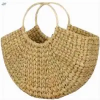 Women's Straw U Shape Cane Handle