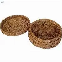 Cane Roti Basket- Brown