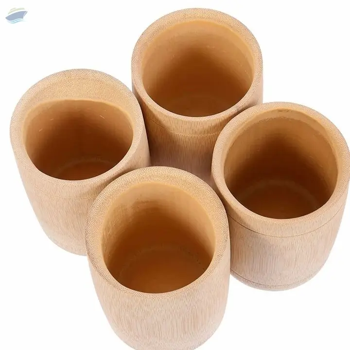 4pcs. Bamboo Mug