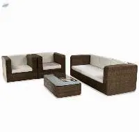 Wicker 3+1+1 Combination Outdoor Sofa Set