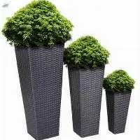 Planter- Big, Medium and Small- Grey