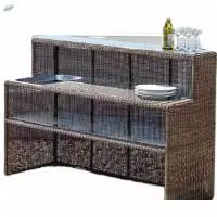 Wicker Bar Counter