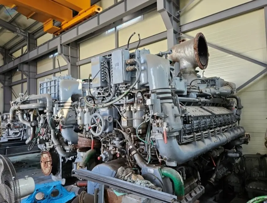 Used MTU 20V 538 TB91 Set ( KSS 6030 Gearboxes)