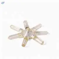 Clear Quartz 7 Point Cone Pyramid Generator