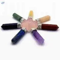 Rose Quartz 7Chakra 7 Point Pyramid Generator