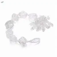 Clear Quartz Stone Tumbled Wall Hanging Tool Set