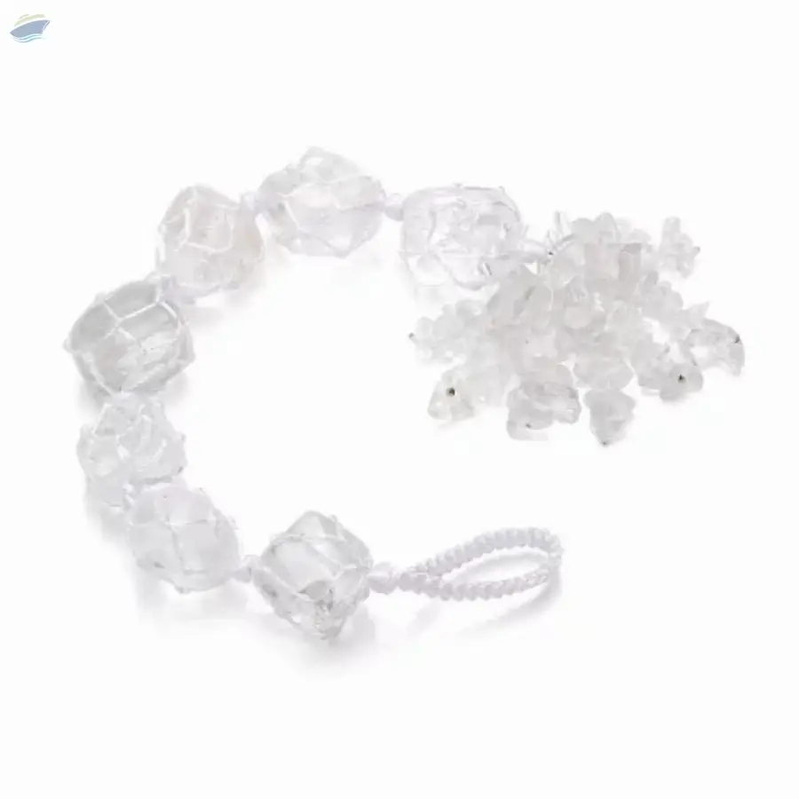Clear Quartz Stone Tumbled Wall Hanging Tool Set