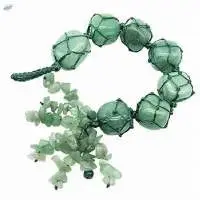 Green Aventurine Stone Tumbled Wall Hanging Tool