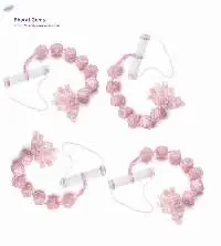 Rose Quartz Wall Hanging Tool Set With Strand