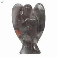 Bloodstone Gemstone Fairy Angel Statue