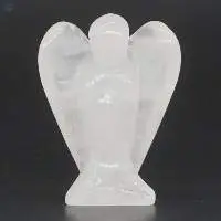 Clear Quartz Gemstone Fairy Angel Statue