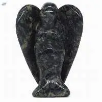 Kambaba Jasper Gemstone Fairy Angel Statue