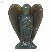 Indian Agate Gemstone Fairy Angel Statue