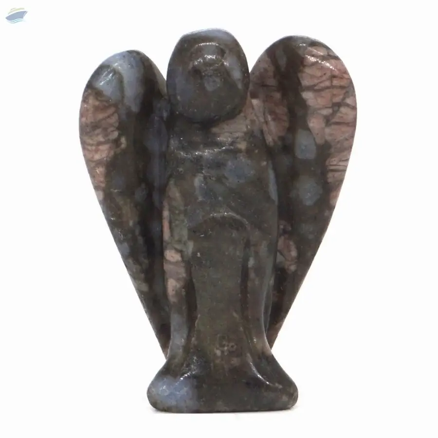 Taxes Blue Opal Gemstone Fairy Angel Statue