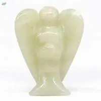 Xiuyu Jade Gemstone Fairy Angel Statue