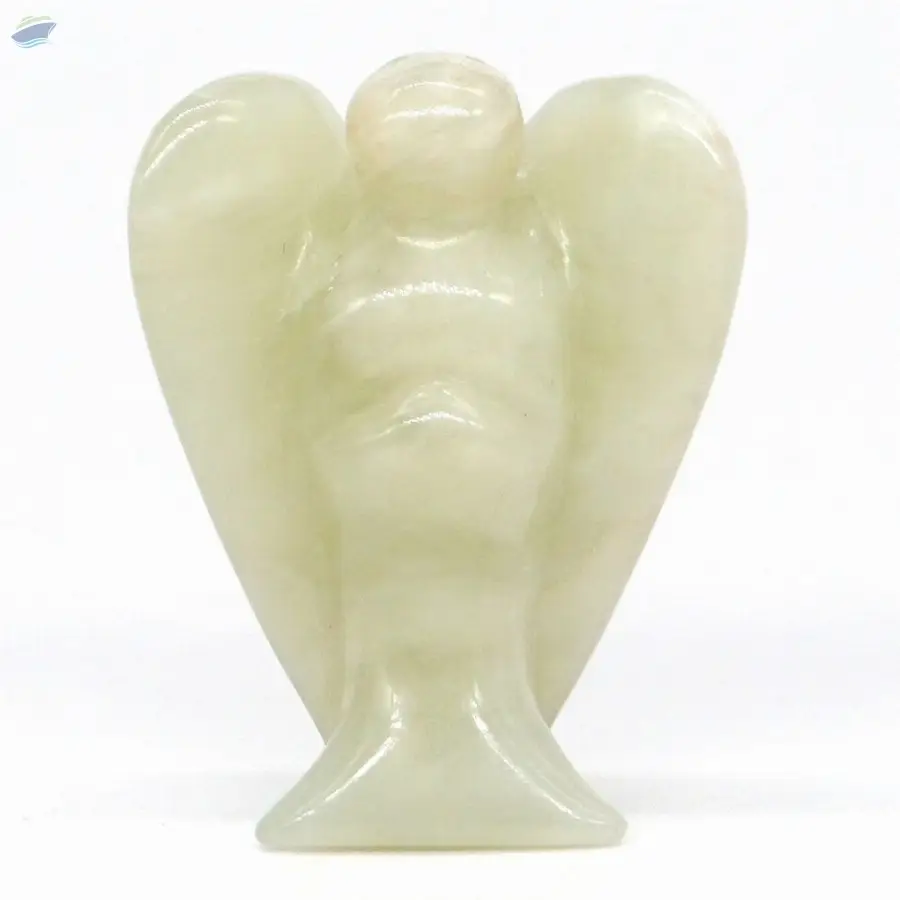 Xiuyu Jade Gemstone Fairy Angel Statue