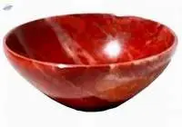 Red Jasper Gemstone Reiki Charging Bowl Set