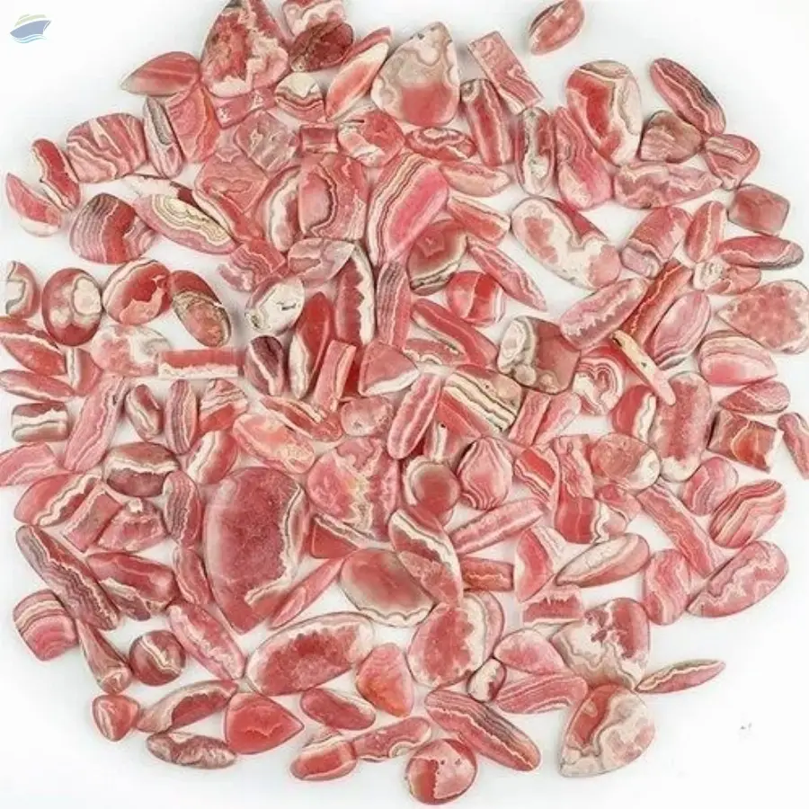 Rhodochrosite Gemstone Plain Cabochons