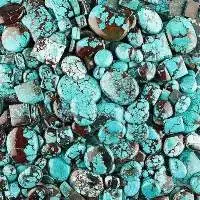 Tibetan Turquoise Gemstone Plain Cabochons