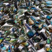 Labradorite Gemstone Plain Cabochons