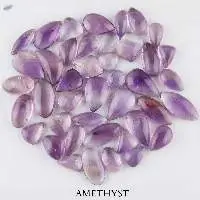 Amethyst Gemstone Plain Cabochons