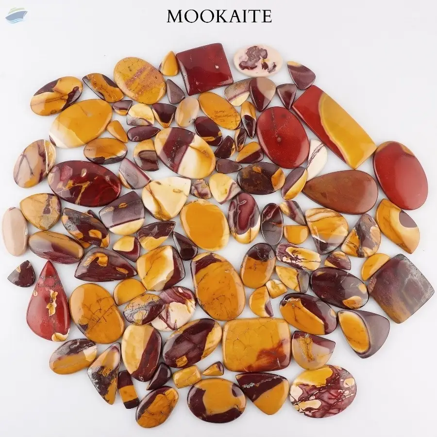 Mookaite  Gemstone Plain Cabochons