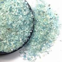 Blue Aquamarine Gemstone Chips Stone