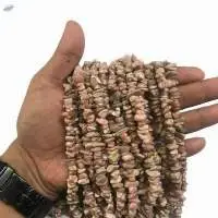 Rhodochrosite Gemstone Chips Beads Strands