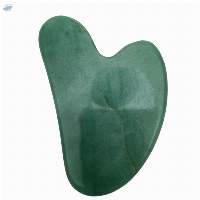 Green Aventurine Stone Heart Guasha Massager