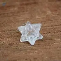 Clear Quartz Gemstone Crystal Merkaba Star