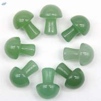 Green Aventurine Mini Mushroom Set