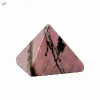 Rhodonite Gemstone Pyramids For Reiki Healing