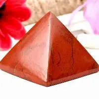 Red Jasper Gemstone Pyramids For Reiki Healing