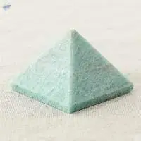 Amazonite Gemstone Pyramids For Reiki Healing