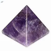Amethyst Gemstone Pyramids For Reiki Healing