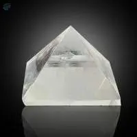 Clear Quartz Stone Pyramids For Reiki Healing