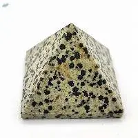 Dalmatian Jasper Gemstone Pyramids