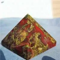 Dragone Blood stone Gemstone Pyramids