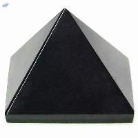 Black Obsidian Gemstone Reiki Pyramids