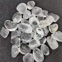 Clear Quartz Gemstone Tumbled Stone