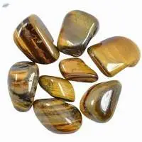 Tiger Eye Gemstone Tumbled Stone
