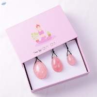 Rose Quartz Gemstone Yoni Massage Eggs