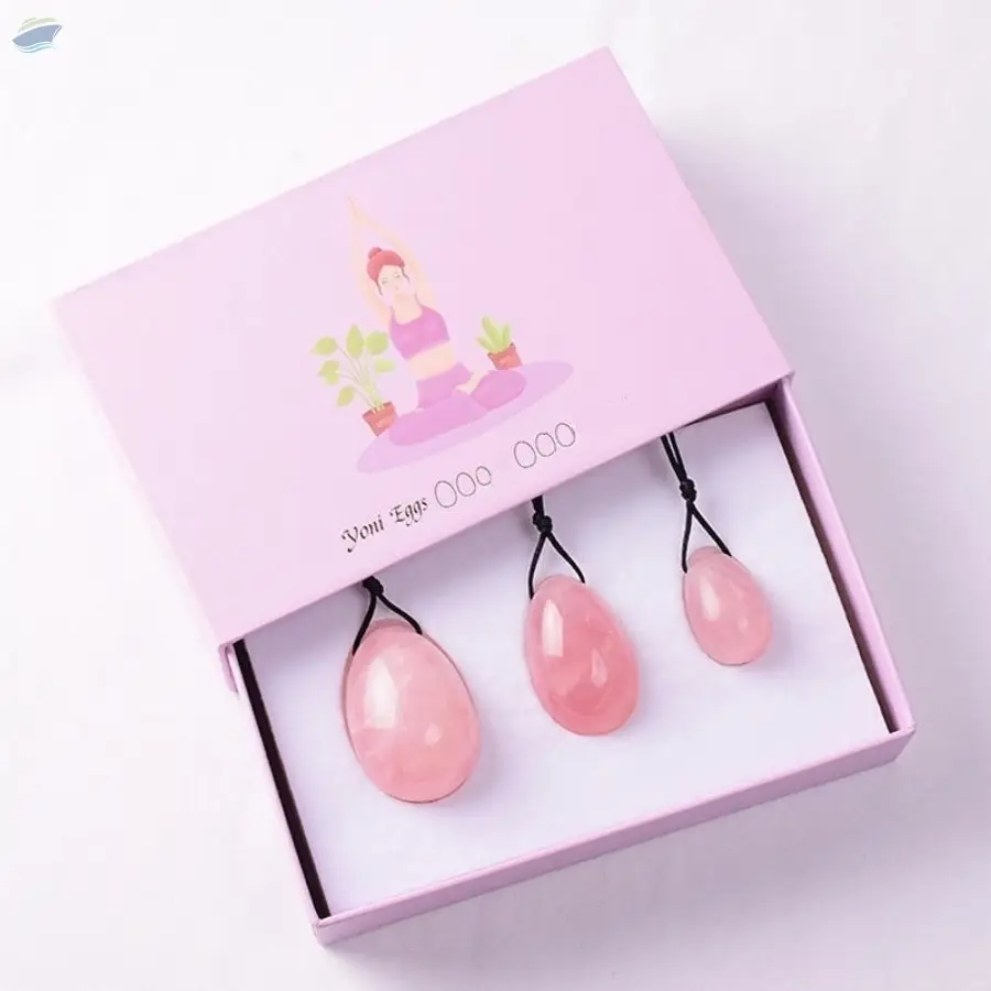 Rose Quartz Gemstone Yoni Massage Eggs