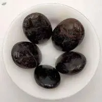 Garnet Gemstone Oval Shape Palm Stone