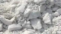 Snow White Quartz Lumps