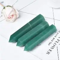 Blue Aura Crystal Gemstone Pencil Tower