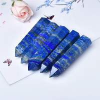 Lapis Lazuli Gemstone Pencil Tower