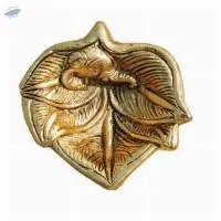 Brass Leaf Diya