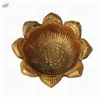 Brass Flower Shaped Diya